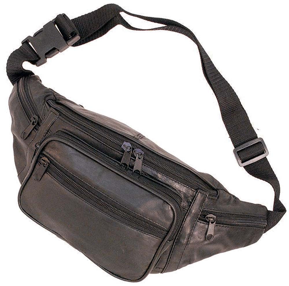 LEATHER WAIST BAG FANNY PACK