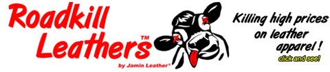 Roadkill Leathers - Jamin Leather on sale