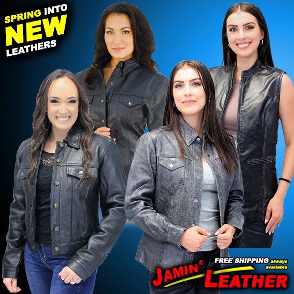 JAMIN LEATHER WOMEN'S LEATHER SHIRTS