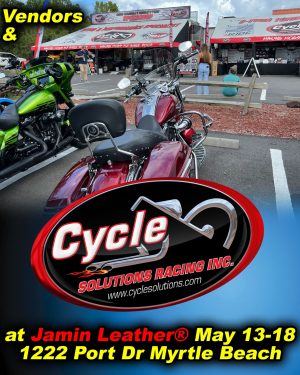 CYCLE SOLUTIONS AT JAMIN LEATHER BIKE WEEK 2024