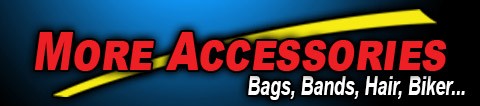 leather accessories, leather bags, handbags, purses, cases, pouches, gloves, hair tubes +