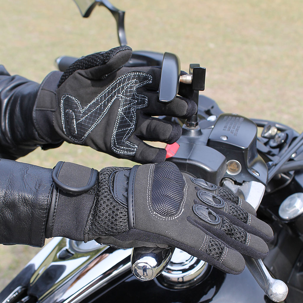 leather motorcycle gloves