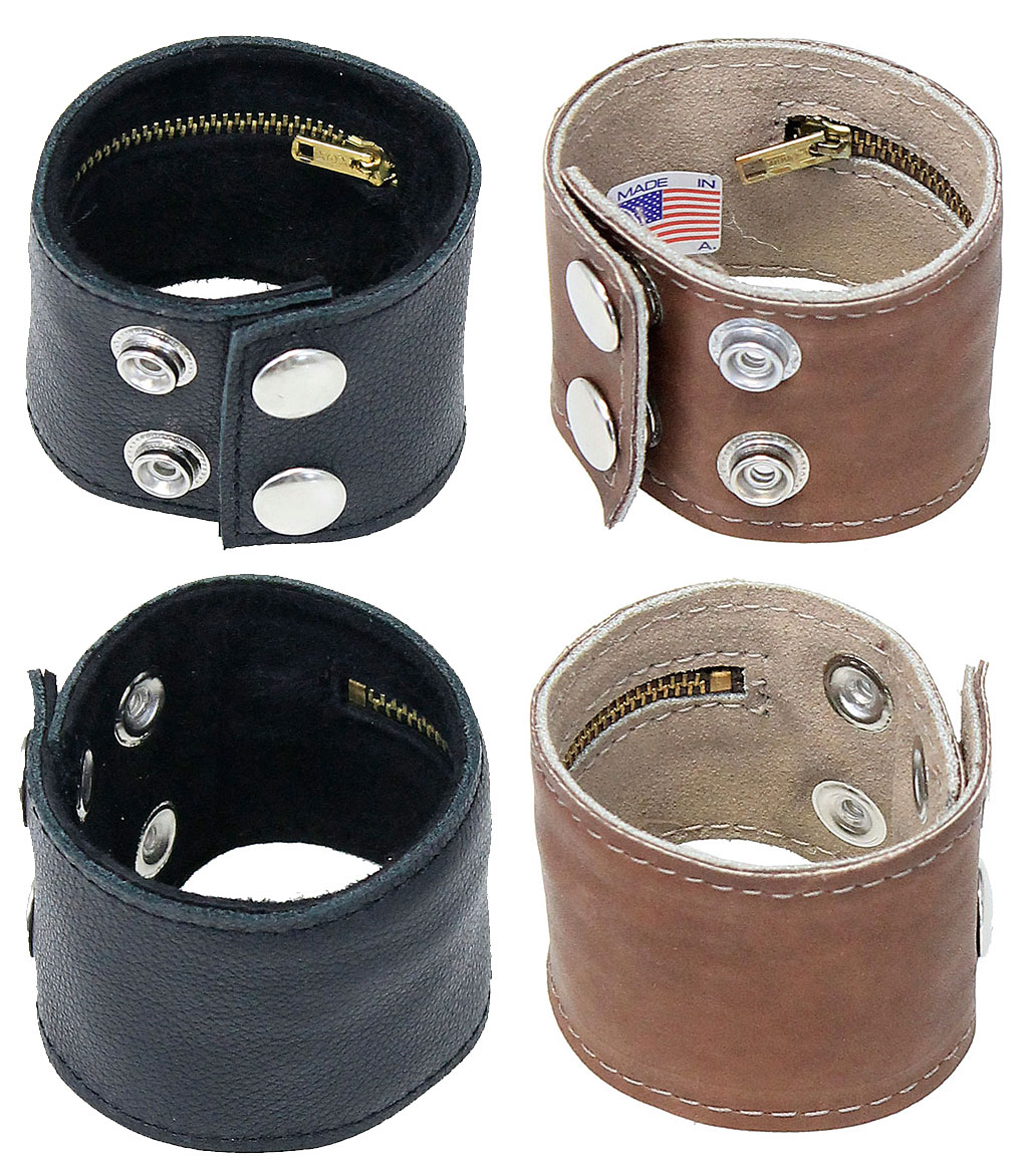 leather wristband wrist wallets