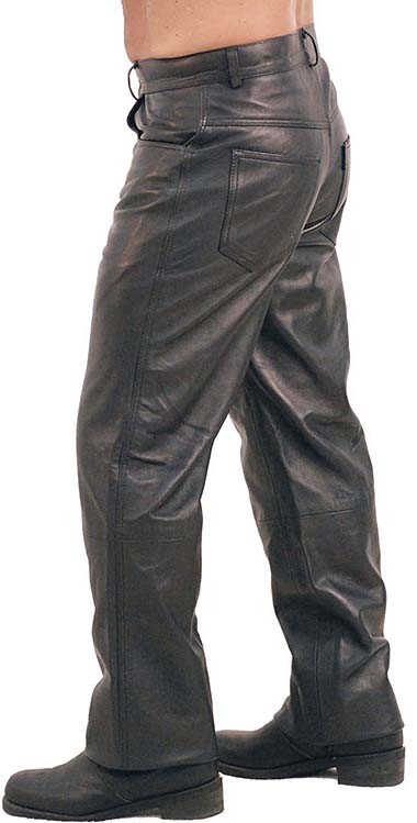 Men's soft lambskin leather pants