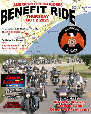 JAMIN LEATHER BENEFIT RIDE AND AUCTION OCTOBER 2