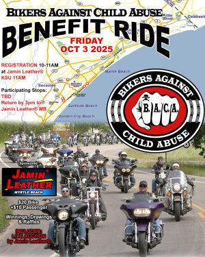 JAMIN LEATHER BENEFIT RIDE AND AUCTION OCTOBER 3